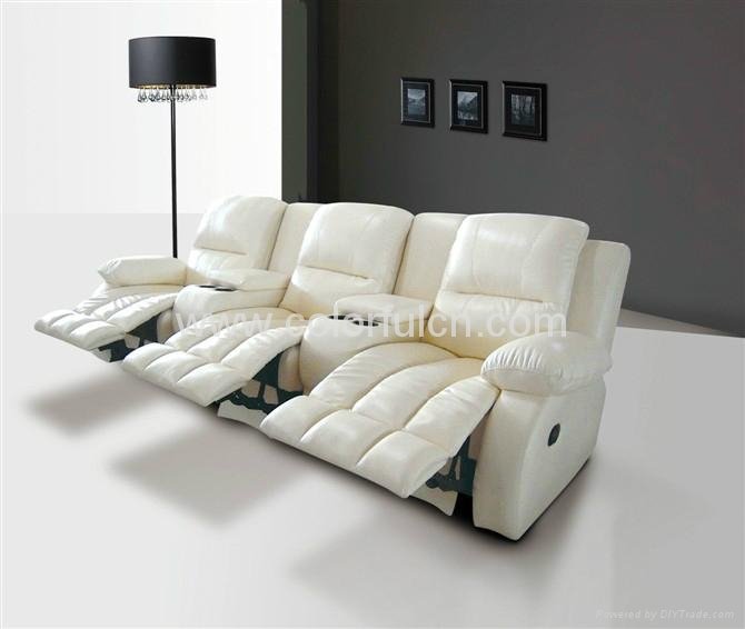 VIP Cinema Recliner Sofa leather sofa LS601 4