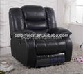 Black Leather Recliner Sofa  Recliner