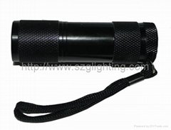 GL-M001 9pcs leds mini flashlight