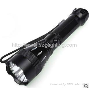 GL-F008 Q5,5W ,350lumen strong brightness ,rechargeable torch 1
