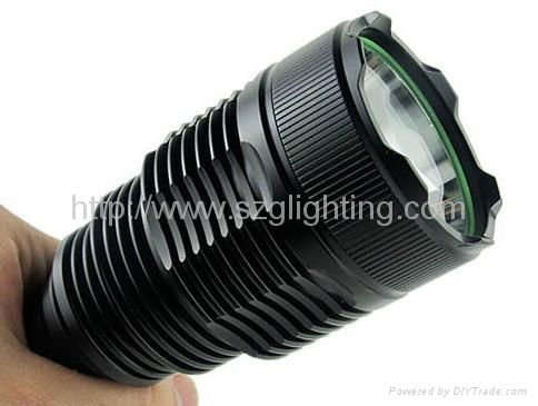 GL-F017 CREE XML-T6 1200lumens strong brightness led torch 2