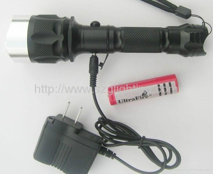 GL-Z11 Q5 5W high power led portable flashlight 2