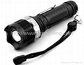 GL-F002 XML-T6,10W ,1200lumen strong brightness ,rechargeable and dimmable torch