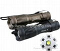 GL-F010,CREE XML-T6 10W rechargeable and dimmable flashlight 2