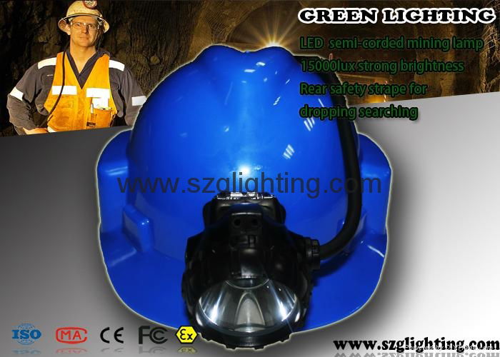 GS12-A  semi-corded led mining light with Rear warning light 3