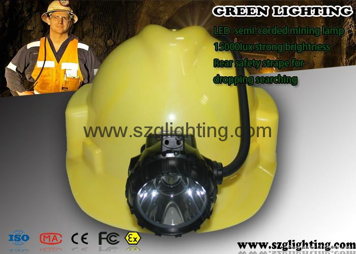 GS12-A  semi-corded led mining light with Rear warning light 4