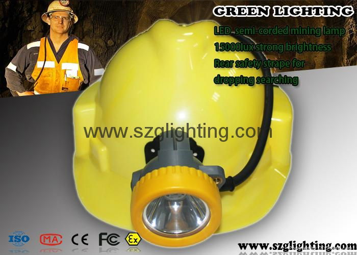 GST-7 B Semi-corded coal mining lamp with strong brightness and USB charging way 2