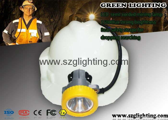 GST-7 B Semi-corded coal mining lamp with strong brightness and USB charging way 4