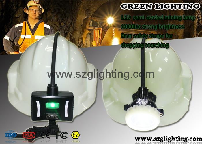 GS5-C  water-proof underground  miner cap lamp with 8000lux strong brightness  3