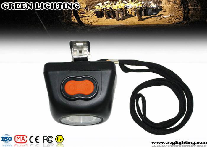 GL4.5-B 8000lux high beam wireless cap lamp with 4.5Ah recharegable battery 2