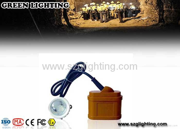 GJ6.0-A rechargeable NI-MH battery Coal Mining Cap Lamp 2