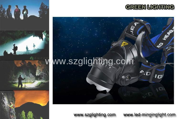 GL-H01 CREE XML-T6 10W high power head lamp 4