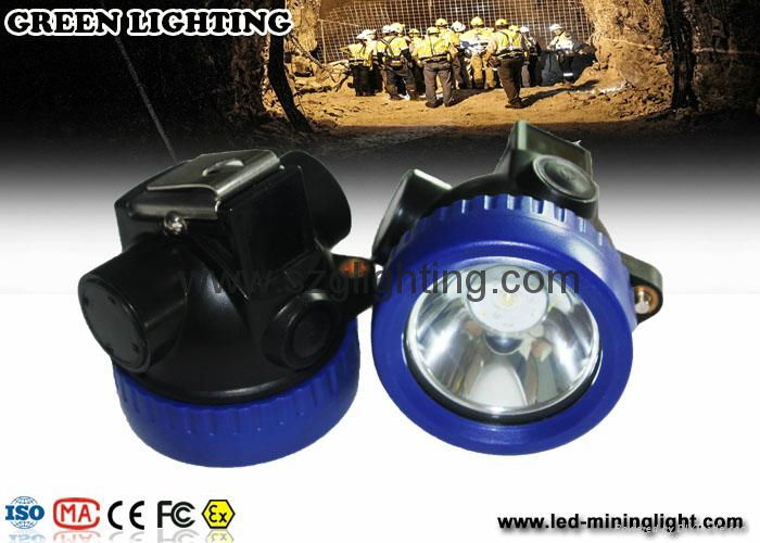 GLT-2 cordless coal cap lamp with 4500lux strong brightness,2.2Ah Li-ion Battery 4