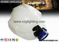 GLT-2 cordless coal cap lamp with 4500lux strong brightness,2.2Ah Li-ion Battery 6