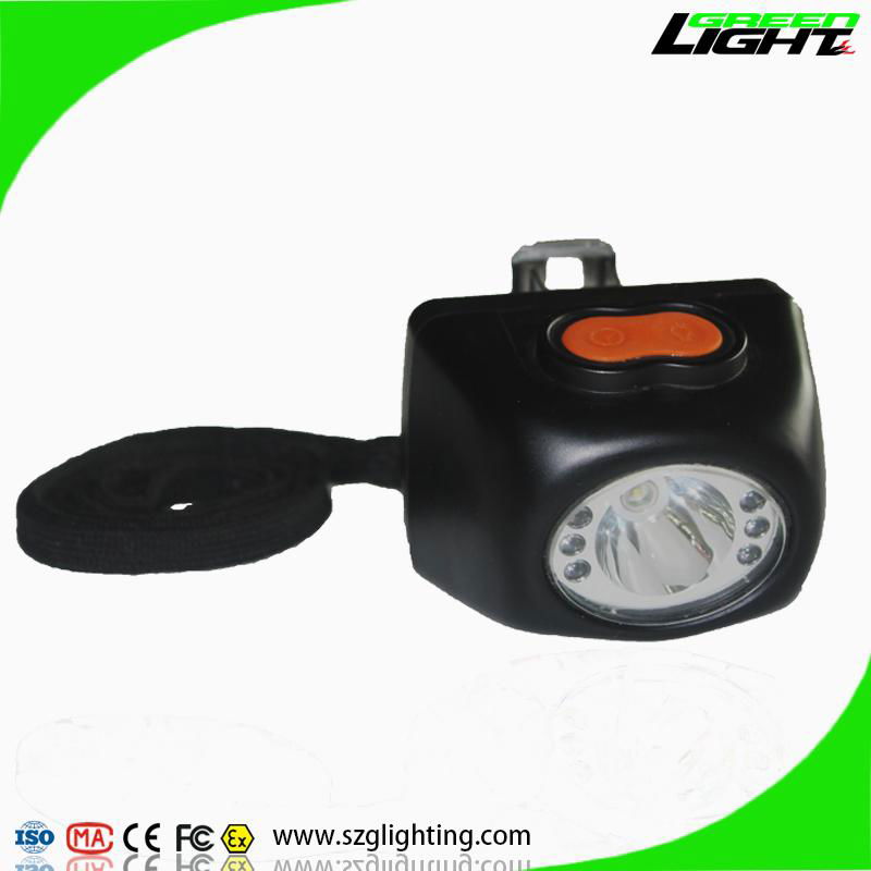 GL4.5-B 8000lux high beam wireless cap lamp with 4.5Ah recharegable battery