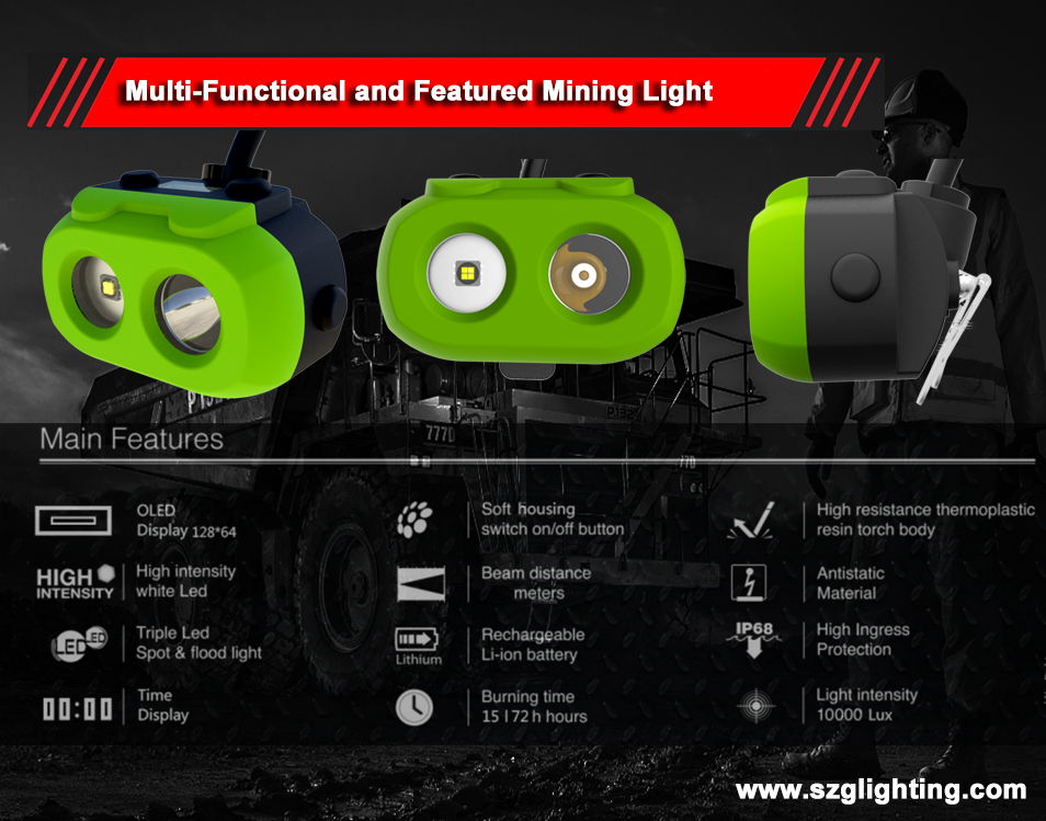 Multi-functional and Featured Mining Light