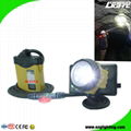 25000 Lux IP68 Mining Hard Hat Lights 10.4Ah SAMSUNG Battery Miner Cap Lamp