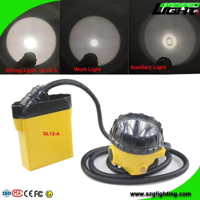 25000 Lux Underground Mining Hard Hat Lights with SAMSUNG battery Led