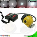 6.8Ah Panasonic Battery Mining Cap Lights 15000 Lux Underground Hard Hat Light 4