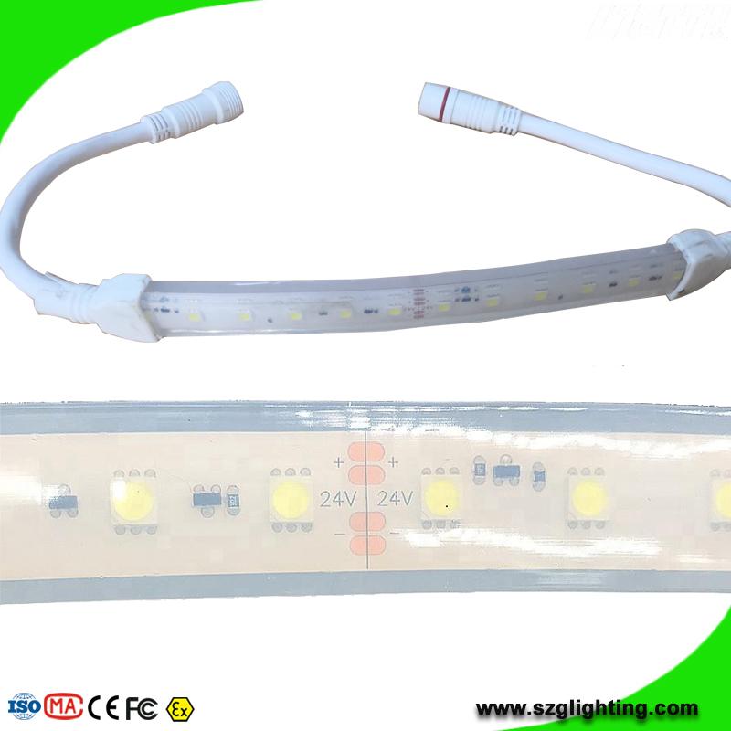 Explosion Proof SMD5050 Safety Underground Mine LED Flexible Ribbon Strip Lights 4