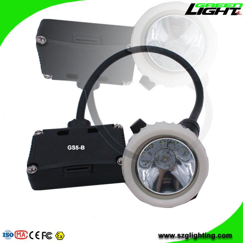 5.2Ah 10000 Lux Underground Mining Cap Lamp Explosion Proof Miners Headlight   2