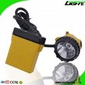 25000lux Rechargeable Coal Miner Headlamp Waterproof IP68 Mining Cap Light 