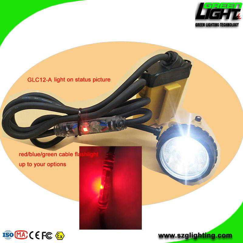 25000 Lux High Safety Cree Led Mining Headlight with Lithium Battery  4