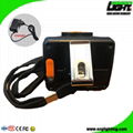 IP68 Led Mining Lamp 8000 Lux Wireless Rechargeable Miner Headlight