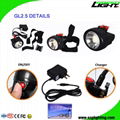 4000 lux Cordless Cap Lamp 2800 mAh with 1000 Battery Cycle