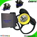 Rechargeable 10000lux 216lum Miner Headlamp LED Cap Lamp with USB Charger 5