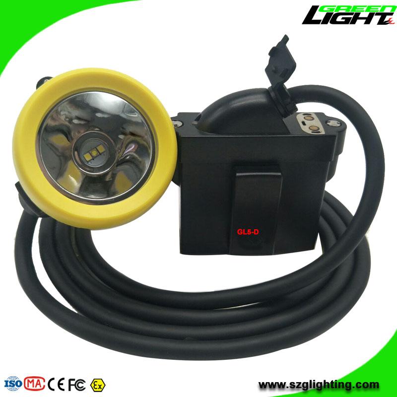 10000 Lux Underground Mining Light for Hard Hat with Cable USB Charging SOS 