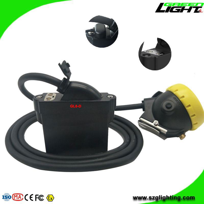 10000 Lux Underground Mining Light for Hard Hat with Cable USB Charging SOS  5