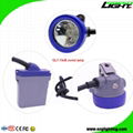 6.6Ah 4000 lux LED Mining Headlamp Waterproof Miners Corded Cap Lamp 3