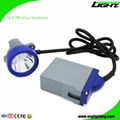 10000 Lux Miner LED Headlight 6.6Ah Underground Mining Light 16hrs Working Time