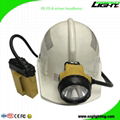 25000 Lux Mining Cap Light IP68 Waterproof LED Miner Headlamp SAMSUNG Battery