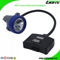 5.2Ah 10000 Lux Mining Headlamp Rechargeable Mining Cap Light with Warning Light