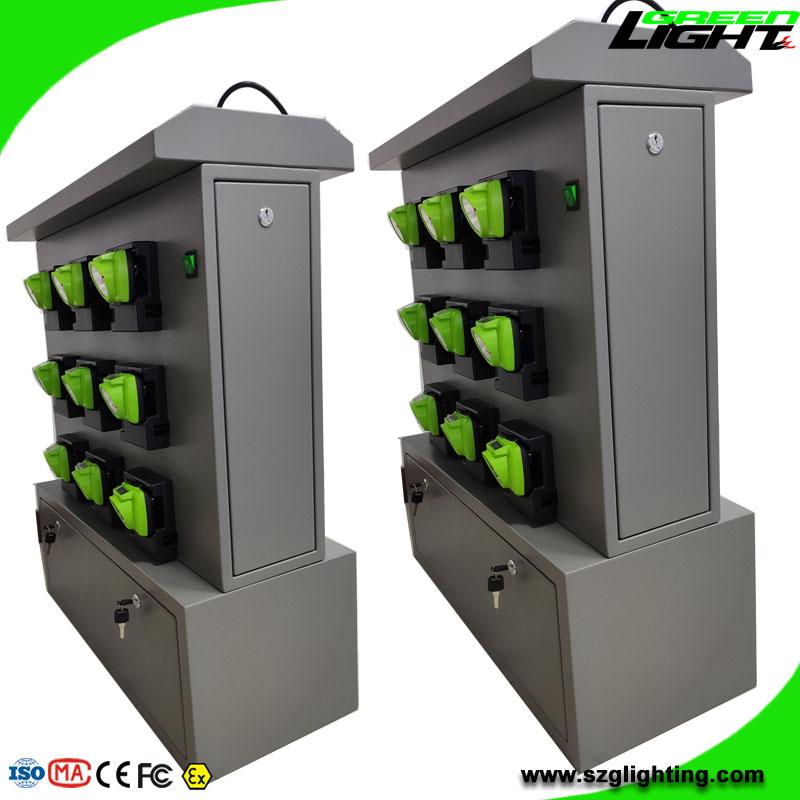 110V-240V 18 Units Double Side GLC-6 Cordless Cap Lamp Charging Rack 2