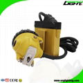 25000 Lux Waterproof Rechargeable SAMSUNG Battery LED Miner Cap Lamp with Cable  3