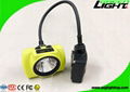 6.8Ah li-ion battery LED mining cap lamp with OLED screen 4