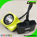 6.8Ah li-ion battery LED mining cap lamp with OLED screen 5