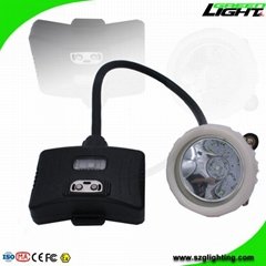 5.2Ah 10000 Lux Semi-corded Cap Lamp Led Mining Light with Rear Warning Light