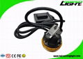 10000 Lux Underground Mine Cap Lights Rechargeable 6.6Ah Mining Headlamp  7