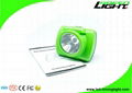 15000 Lux Cordless Cap Lamp 6.8Ah Waterproof OLED Screen Miner Headlight 4