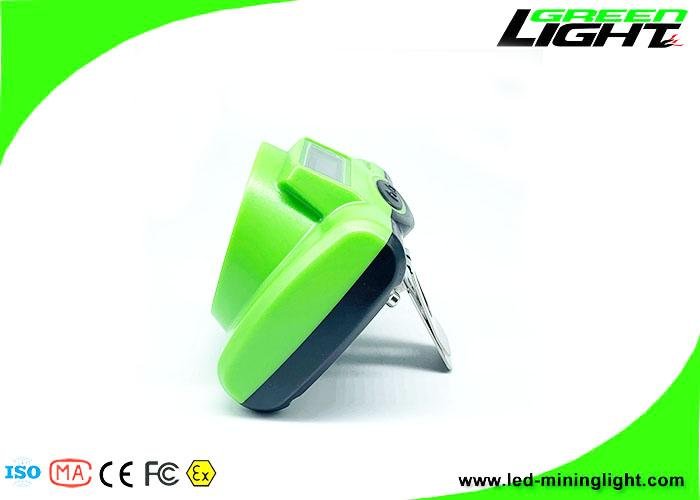 15000 Lux Cordless Cap Lamp 6.8Ah Waterproof OLED Screen Miner Headlight 5