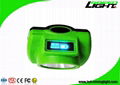 15000 Lux Cordless Cap Lamp 6.8Ah Waterproof OLED Screen Miner Headlight 3