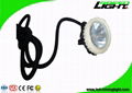 Anti-explosive 10000lux Led Miner's Cap Lamp 6.6Ah Rechargeable Mining Lamp