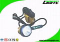 25000 Lux IP68 Mining Hard Hat Lights 10.4Ah SAMSUNG Battery Miner Cap Lamp 2