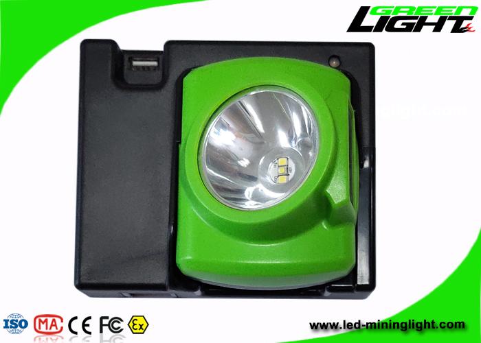 LED Miner Headlamp 13000 LUX Rechargeable IP68 Waterproof  With SOS USB Charging 4