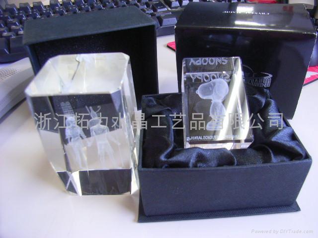 3d Crystal laser engraving 5