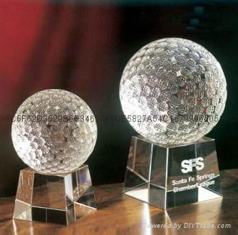 golf crystal awards 3